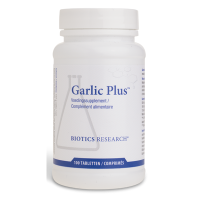 Afbeelding van Biotics Garlic Plus Tabletten 100TB