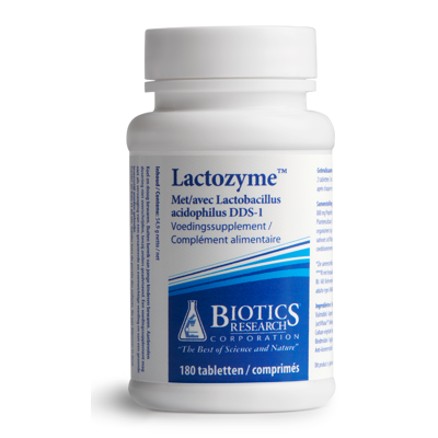 Afbeelding van Biotics Lactozyme Tabletten 180TB