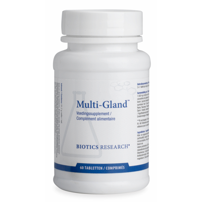 Afbeelding van Biotics Multi Gland Tabletten 60TB