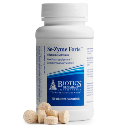 Afbeelding van Biotics Se Zyme Forte Tabletten 100TB