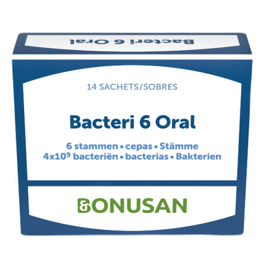 Afbeelding van Bonusan Bacteri 6 Oral 14sach