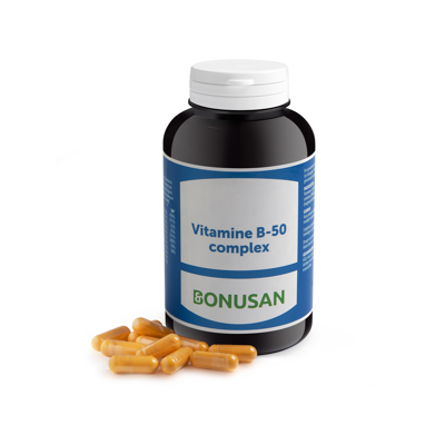 Afbeelding van Bonusan Vitamine B50 complex 60ca