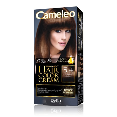 Afbeelding van Cameleo Creme Permanente Haarkleuring 5.4 Kastanje