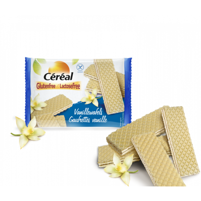 Afbeelding van Cereal Vanillewafels 125 gram