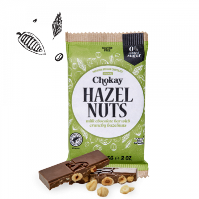 Afbeelding van Chokay Hazelnut Tablet (85 gr)