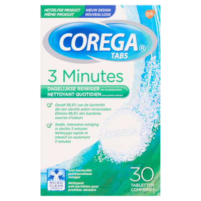 Afbeelding van Corega Tabs 3 Minuten Tabletten Multiverpakking