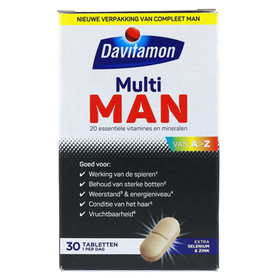 Afbeelding van Davitamon Multi Man, 30 tabletten