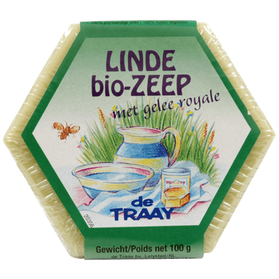 Afbeelding van De Traay Bee Honest Cosmetics Zeep Linde &amp; Gelee Royal 100G
