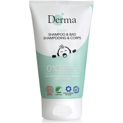 Afbeelding van Derma Eco Baby Shampoo &amp; Lichaam 150ML