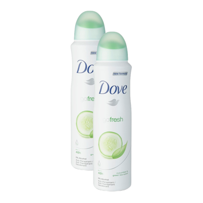 Afbeelding van Dove Women Deodorant Spray Go Fresh Komkommer 250 ml