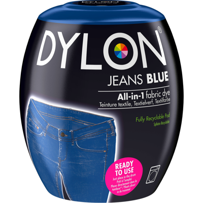 Afbeelding van Dylon Jeans Blue All in 1 Textielverf