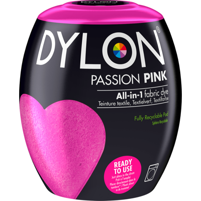 Afbeelding van Dylon Passion Pink All in 1 Textielverf