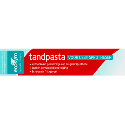 Afbeelding van Ecosym Tandpasta voor gebitsprotese 75 ml