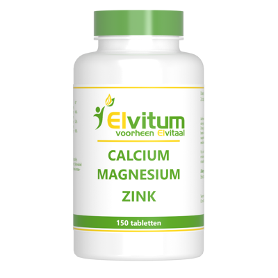 Afbeelding van Elvitum Calcium Magnesium Zink Tabletten 150TB