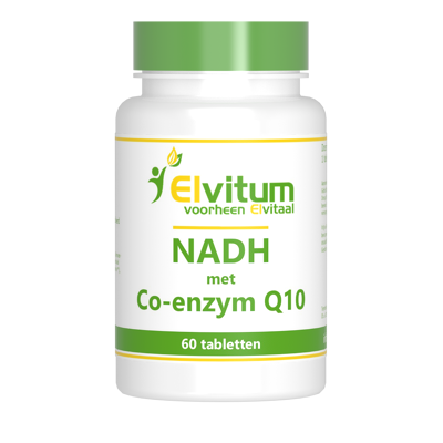 Afbeelding van Elvitum NADH met Co enzym Q10 Tabletten