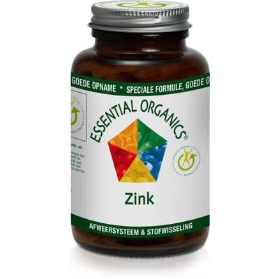 Afbeelding van Essential Organics Organ Zink 25 mg 90 tabletten