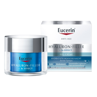 Afbeelding van Eucerin Hyaluronfiller Hydratatie Nacht 50ml eFarma