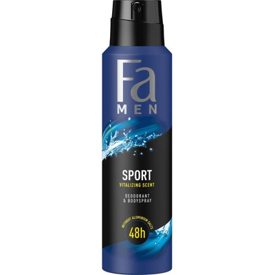 Afbeelding van FA Men Deospray Sport Vitaliserende geur 150ml