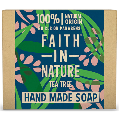 Afbeelding van Faith In Nature Tea Tree Hand Made Soap 100GR