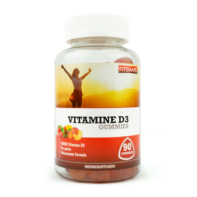 Afbeelding van Fitshape Vitamine D3 Gummies