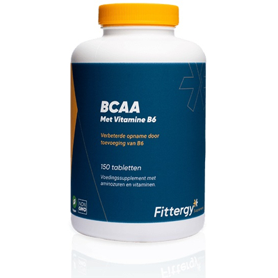 Afbeelding van Fittergy BCAA met Vitamine B6 Tabletten