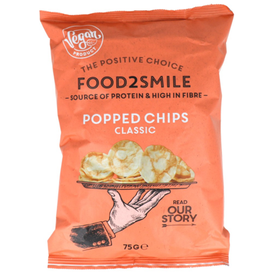 Afbeelding van Food2Smile Popped Chips Classic