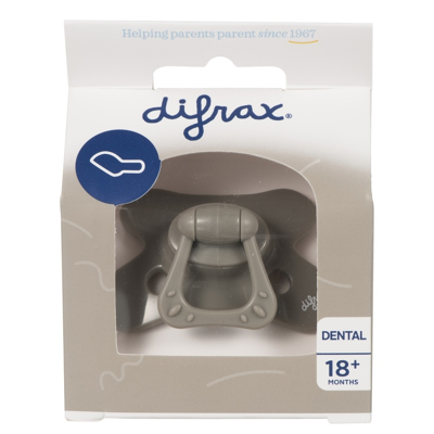 Afbeelding van Difrax Fopspeen Dental &amp; Pure 18+ Maanden Clay