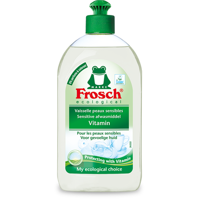 Afbeelding van Frosch Afwasmiddel Sensitive Vitaminen 500ML