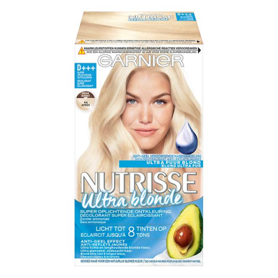 Afbeelding van 1+1 gratis: Garnier Nutrisse Ultra Bleach Oplichtende Ontkleuring D+++ Puur Blond