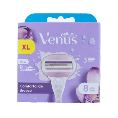 Afbeelding van Gillette Venus Comfortglide Breeze Scheermesjes met scheergel kussentje 8ST