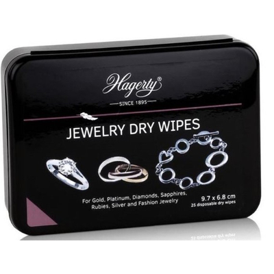 Afbeelding van Hagerty Jewelry Dry Wipes 25ST