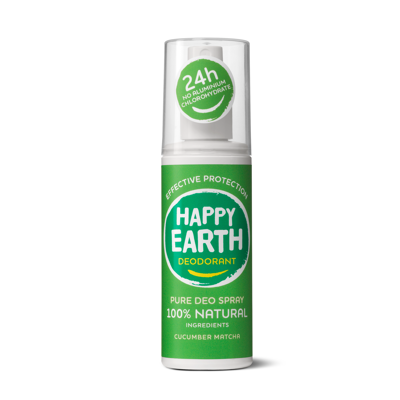 Afbeelding van Happy Earth 100% Natuurlijke Deo Spray Cucumber Matcha