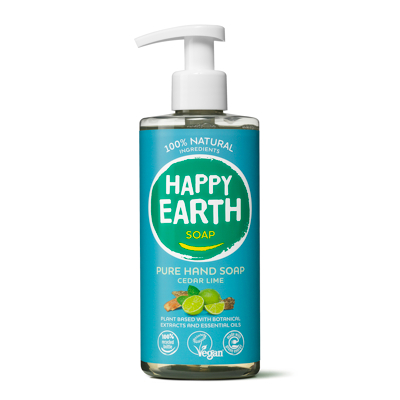 Afbeelding van Happy Earth 100% Natuurlijke Hand Soap Cedar Lime