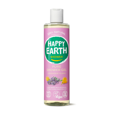 Afbeelding van Happy Earth 100% Natuurlijke Shower Gel Lavender Ylang