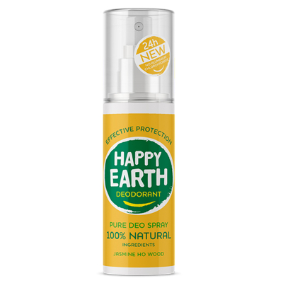 Afbeelding van Happy Earth 100% Natuurlijke Deo Spray Jasmine Ho Wood