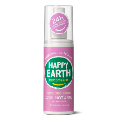 Afbeelding van Happy Earth 100% Natuurlijke Deo Spray Lavender Ylang
