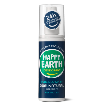 Afbeelding van Happy Earth 100% Natuurlijke Deo Spray Men Protect