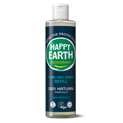 Afbeelding van Happy Earth 100% Natuurlijke Deo Spray Men Protect Navulling