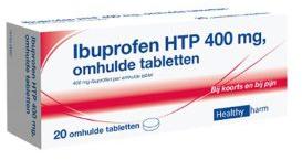 Afbeelding van Ibuprofen Htp Tablet Omhuld 400mg