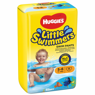 Afbeelding van Huggies Zwemluiers Little Swimmers 5 6 11 stuks