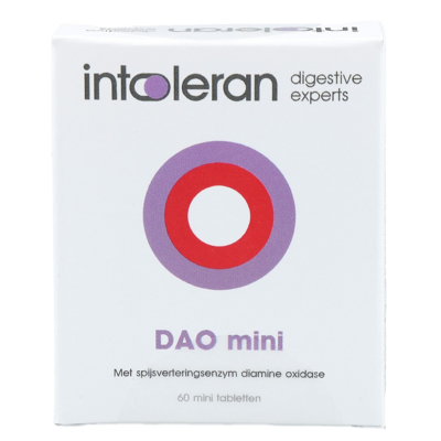 Afbeelding van Intoleran DAO mini 60 tabletten