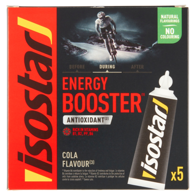 Afbeelding van Isostar Energy Booster Gel 5x20 gram