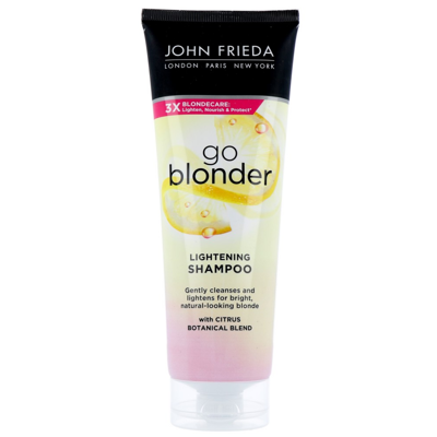 Afbeelding van John Frieda Sheer Blonde Go Blonder Lightening Shampoo 250ML