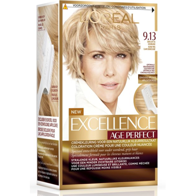 Afbeelding van L&#039;Oréal Paris Excellence Age Perfect 9.13 Licht As Goudblond