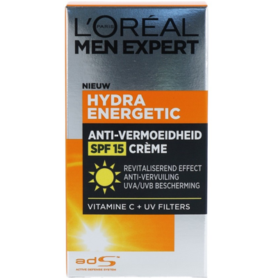 Afbeelding van L&#039;Oréal Paris Men Expert Hydra Energetic Anti Vermoeidheid Creme SPF 15