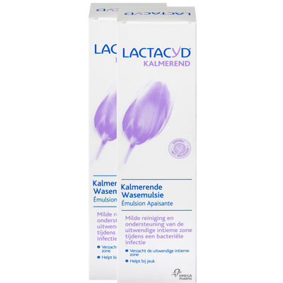 Afbeelding van Lactacyd Kalmerende Wasemulsie Multiverpakking 2x250ML