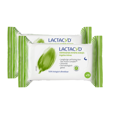 Afbeelding van Lactacyd Tissues Verfrissend 15 stuks