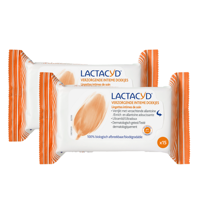 Afbeelding van Lactacyd Verzorgende Tissues Multiverpakking 2x15ST