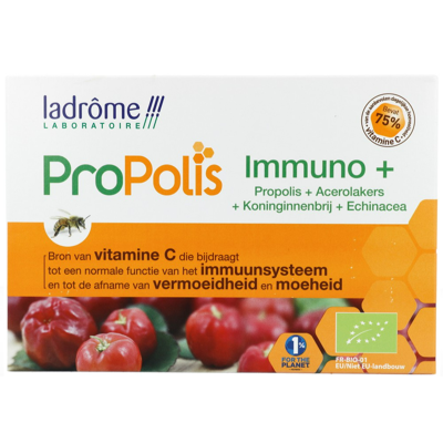 Afbeelding van Immuno+ Propolis+ bio 20 pcs.
