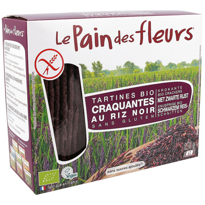 Afbeelding van Pain fleur Zwarte Rijst Cracker Bio 150 gr